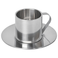 Кофейная пара "Coffemania"; 100 мл; металл