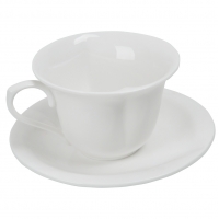 Кофейная пара "Сердце"; 160 мл; фарфор