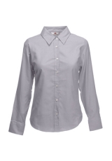 Рубашка "Lady-Fit Long Sleeve Oxford Shirt"