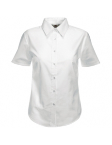 Рубашка женская "Lady-Fit Short Sleeve Oxford Shirt"
