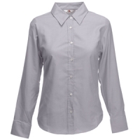 Рубашка "Lady-Fit Long Sleeve Oxford Shirt", M