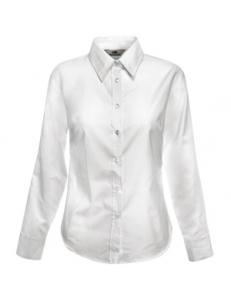 Рубашка женская "Lady-Fit Long Sleeve Oxford Shirt"