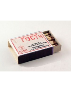 Спички в коробках, Ретро 35 L51 (51x37x11mm) Наполнение 40 спичек