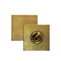 КВАДРАТНЫЙ полимерный значок на металлической основе 