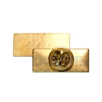 ПРЯМОУГОЛЬНЫЙ полимерный значок на металлической основе